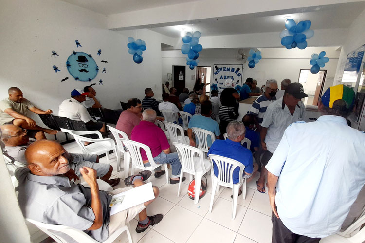 Brumado: UBS do Bairro das Flores mobiliza Novembro Azul na prevenção ao câncer de próstata