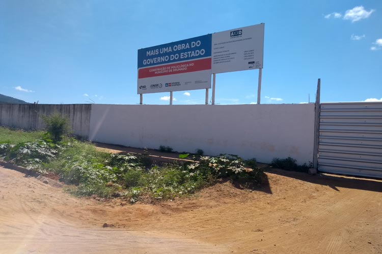 Completada primeira fase das obras de construção da policlínica regional de saúde em Brumado