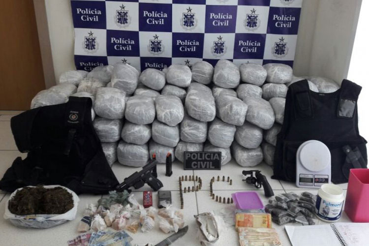 Em quatro dias, polícia baiana apreende quase R$ 30 milhões em drogas