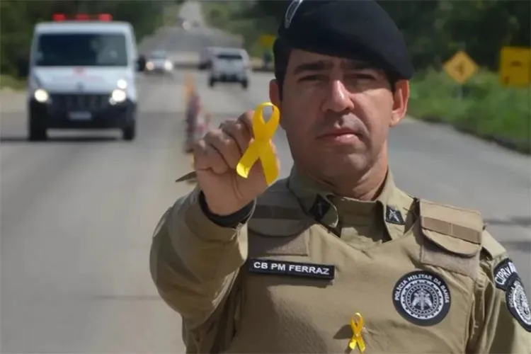 2ª CIPRv massifica campanha Maio Amarelo nas rodovias do sudoeste da Bahia
