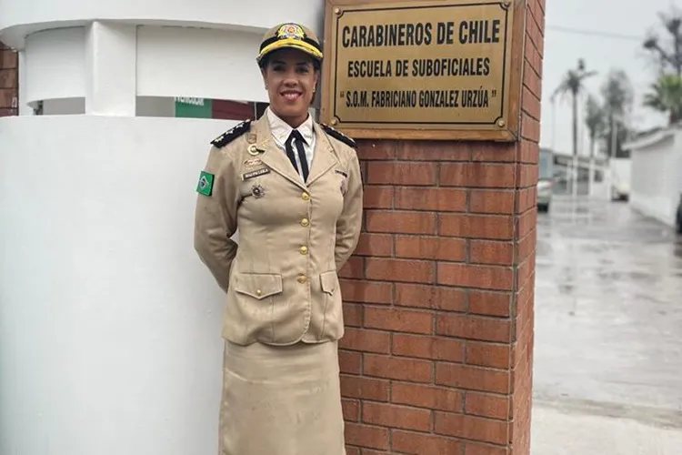 Brumado: Major Leila passa por especialização no Chile visando mudança de patente