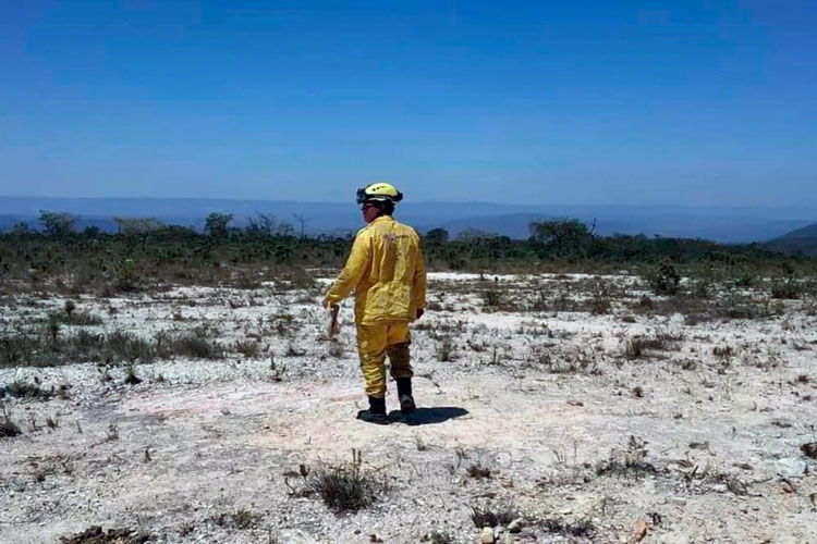 Brigada Gaviões da Chapada realiza monitoramento contra incêndios em Rio de Contas