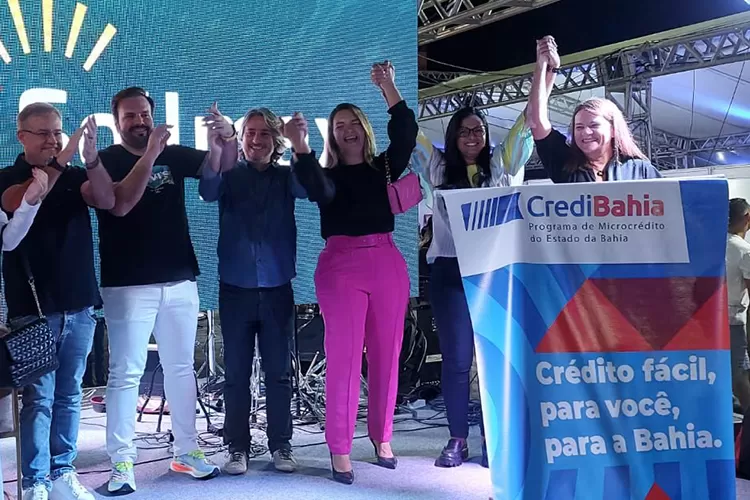 Felipe Duarte participa do lançamento do programa 'CrediBahia Mulher' em Guanambi