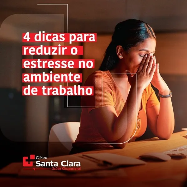 Clínica Santa Clara dá dicas para saúde e bem-estar dos profissionais