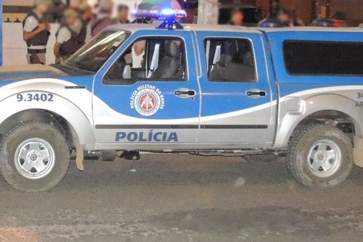 Jovem de 20 anos é detido depois de furtar objetos do pelotão da PM em Palmas de Monte Alto