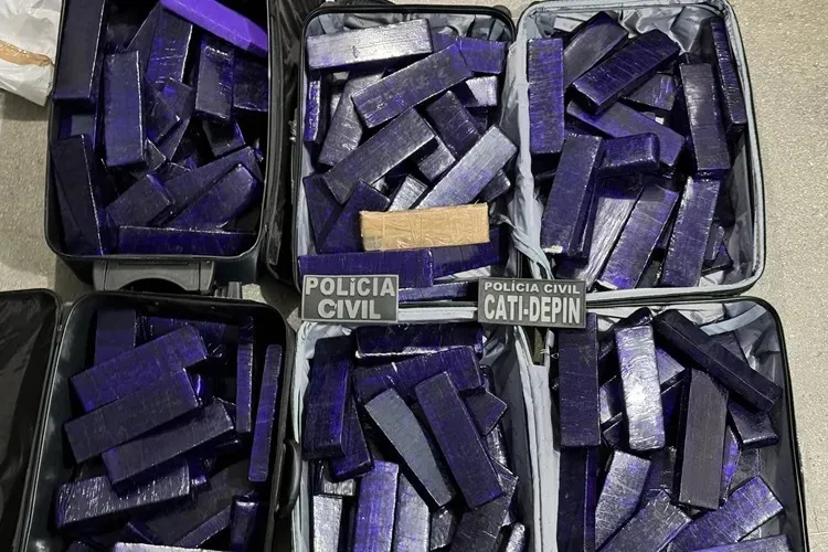 Polícia Civil investiga origem e destino de 100 kg de maconha apreendidos em Guanambi