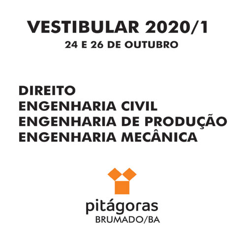 Brumado: Pitágoras abre novas turmas para Direito, Engenharias Civil, de Produção e Mecânica