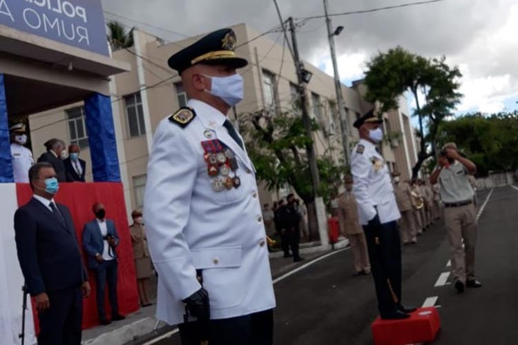 Novo comandante-geral da PM, coronel Paulo Coutinho toma posse do cargo