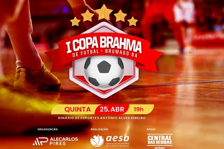 Começa hoje a segunda rodada da Copa Brahma de Futsal de Brumado