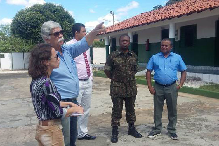 Brumado: Prefeitura faz vistoria para reforma e ampliação do Tiro de Guerra