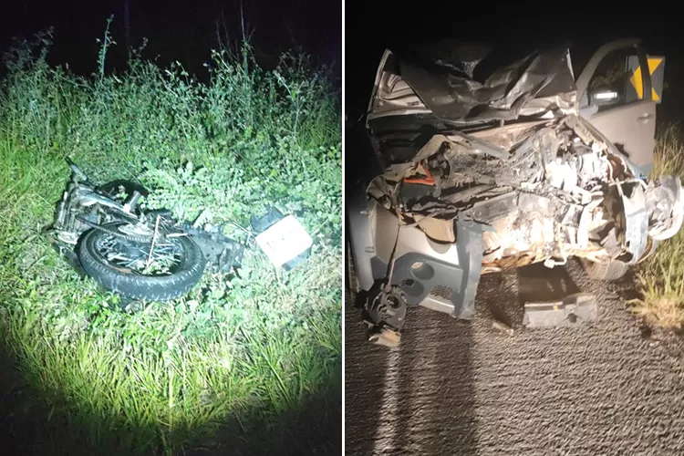Casal morre após colisão entre carro e motocicleta na BA-262 em Anagé 
