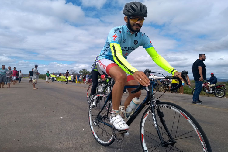 Prefeitura nega apoio e pode tirar de ciclista brumadense a liderança do baiano de ciclismo