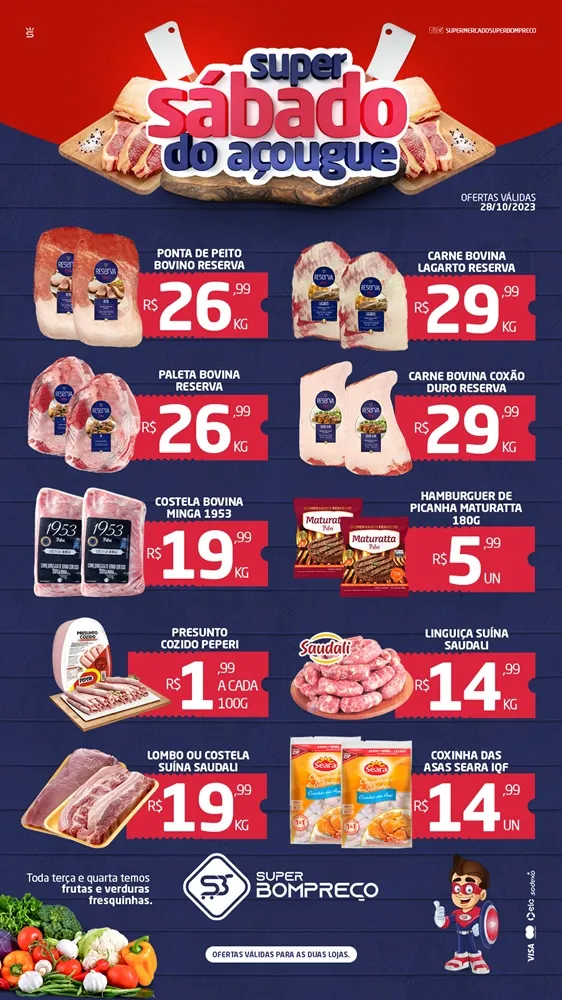 Confira as promoções no Supermercado Super Bom Preço em Brumado