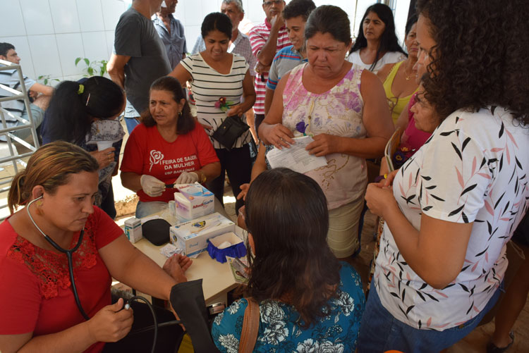 Brumado: UBS Marcionílio Rodrigues promove I Feira de Saúde em alusão ao mês das mulheres