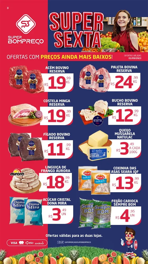 Confira as promoções no Supermercado Super Bom Preço em Brumado