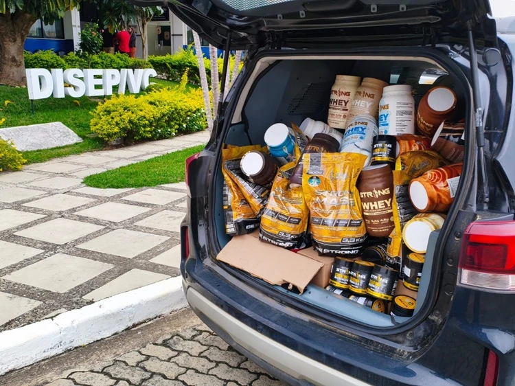 Operação Cyberconnect apreende suplementos de quase R$ 1 milhão em Vitória da Conquista
