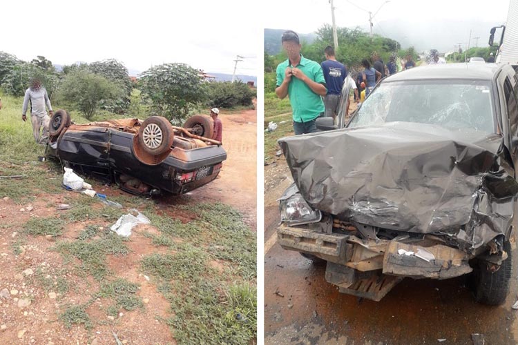 Idoso morre após se envolver em grave colisão na cidade de Livramento de Nossa Senhora