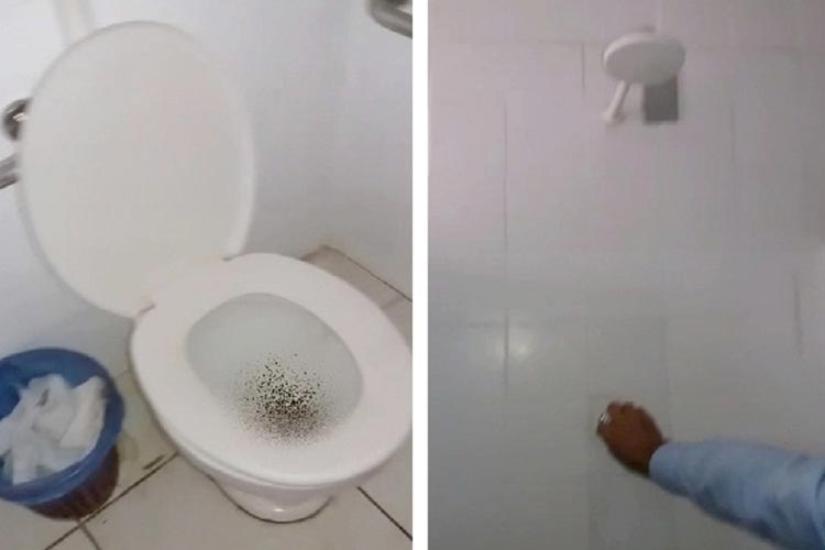Usuários denunciam péssimas condições do banheiro no terminal rodoviário de Brumado