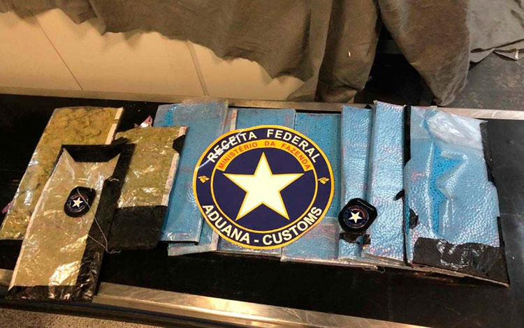 Mais de 50 mil comprimidos de ecstasy são apreendidos no aeroporto de Salvador