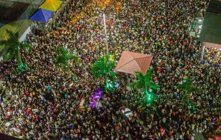 Show leva 20 mil pessoas a evento a orla de cidade no Paraíba