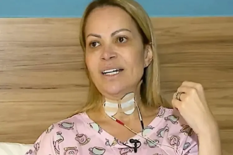 Solange Almeida revela lesão nas cordas vocais após uso exacerbado de cigarro eletrônico