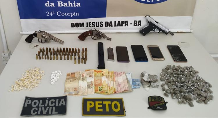 Três suspeitos de tráfico de drogas são mortos em confronto com a polícia em Bom Jesus da Lapa