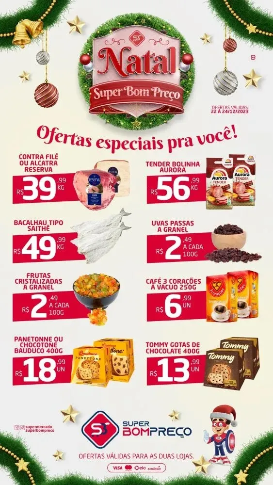 Confira as promoções no Supermercado Super Bom Preço em Brumado