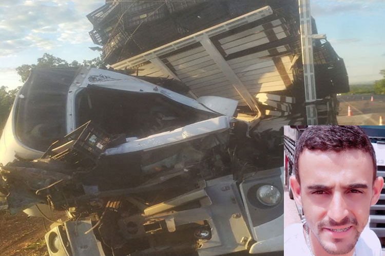 Livramento de Nossa Senhora: Motorista de caminhão morre em acidente na BR-135