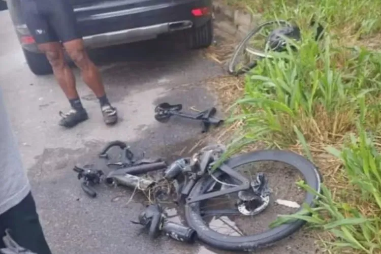 Ciclista de Vitória da Conquista morre após ser atropelado em Camaçari