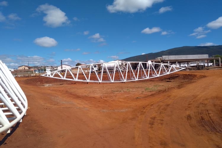 Obras da policlínica de regional de saúde em ritmo acelerado em Brumado