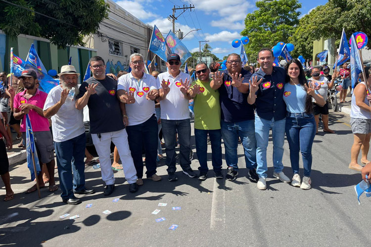 Eleições 2022: União Brasil promove caminhada em Brumado apostando na virada de ACM Neto