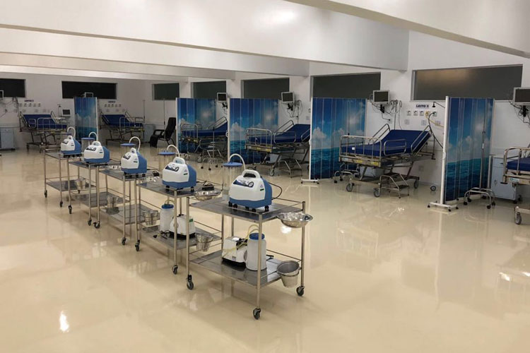 Paciente com coronavírus está entubada na UTI do Hospital Municipal de Brumado
