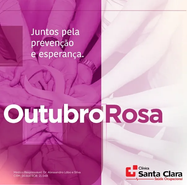 Clínica Santa Clara reforça importância da campanha Outubro Rosa