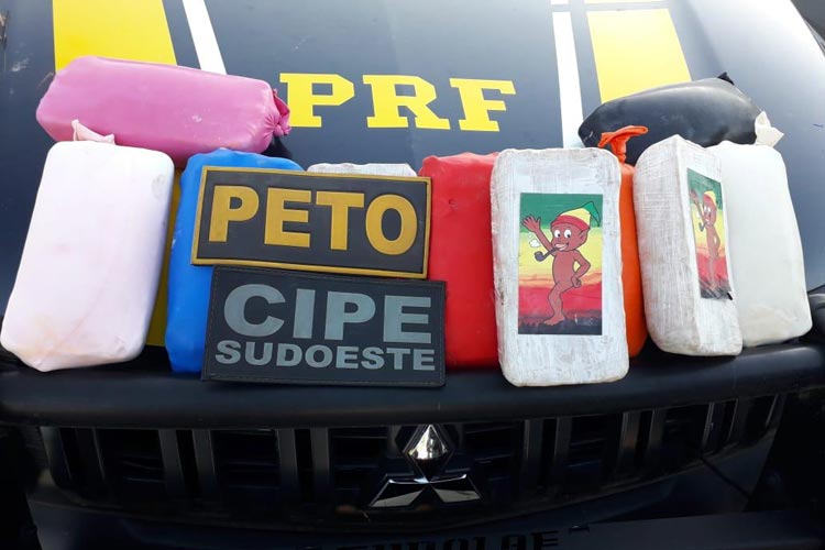 Brumado: 10 kg de pasta base de cocaína é encontrado em tanque de combustível de carro na BR-030