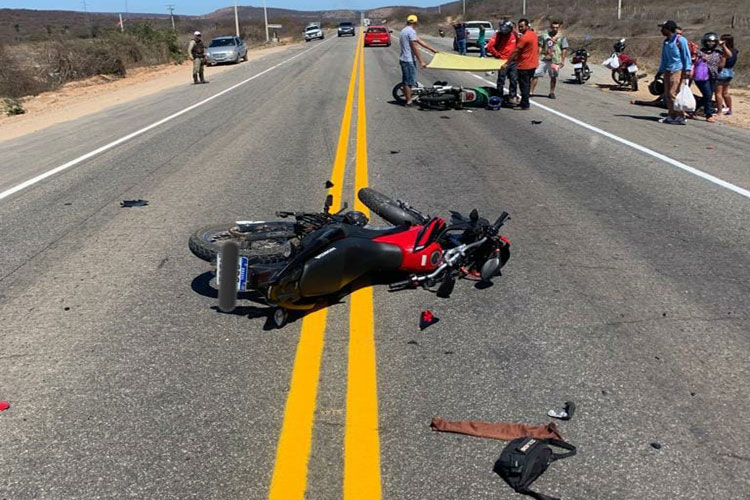 Acidentes de moto lidera ocorrências atendidas pelo Samu 192 em 2022 em Brumado