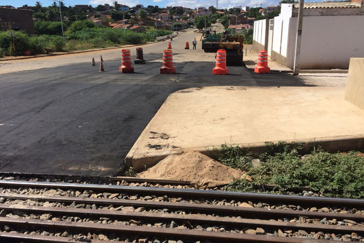 Brumado: Prefeitura finaliza construção da Passagem de Nível próximo à nova ponte do São Félix