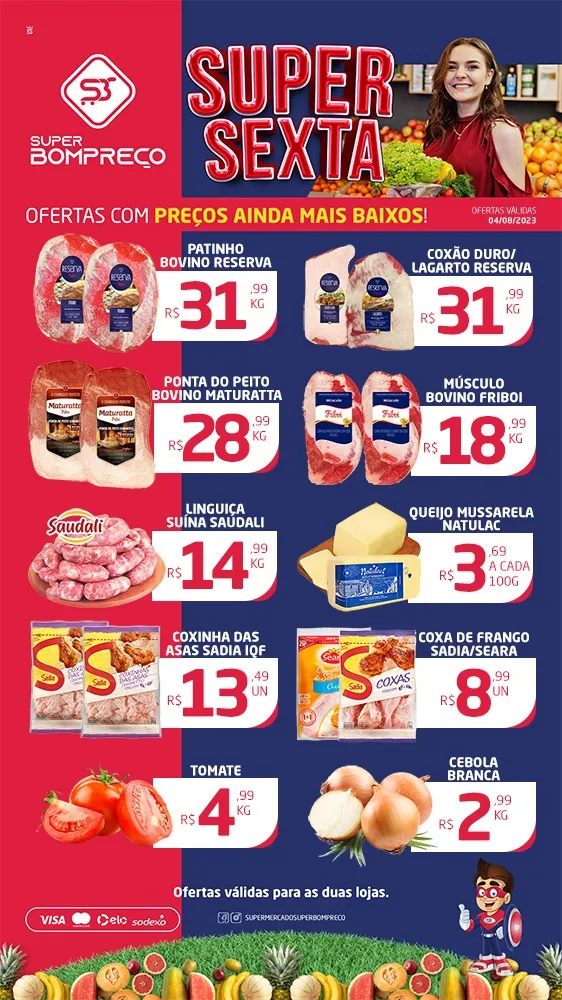 'Super Sexta': Confira as promoções no Supermercado Super Bom Preço em Brumado