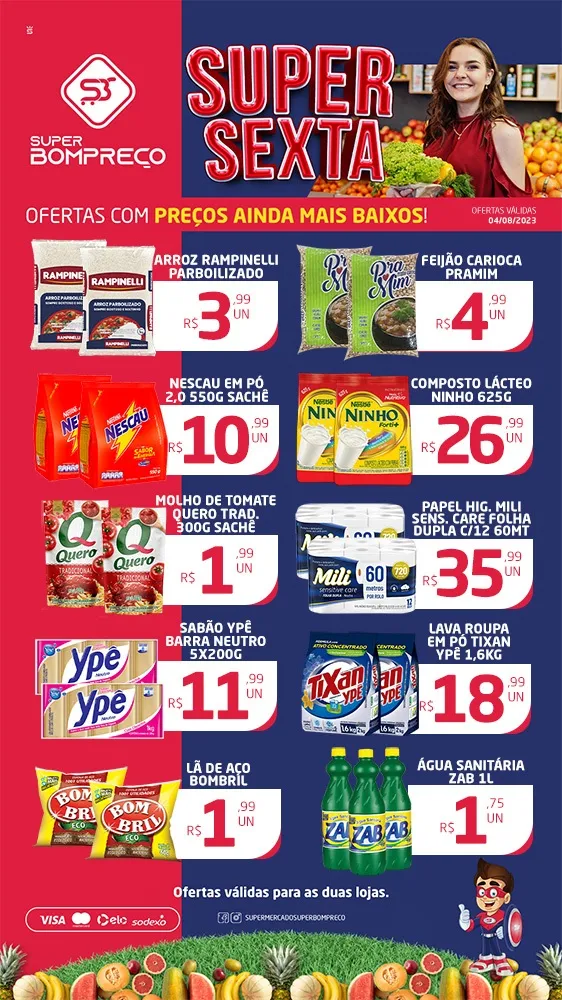 'Super Sexta': Confira as promoções no Supermercado Super Bom Preço em Brumado