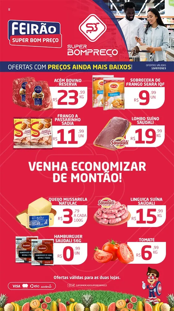 Confira as promoções no Supermercado Super Bom Preço em Brumado