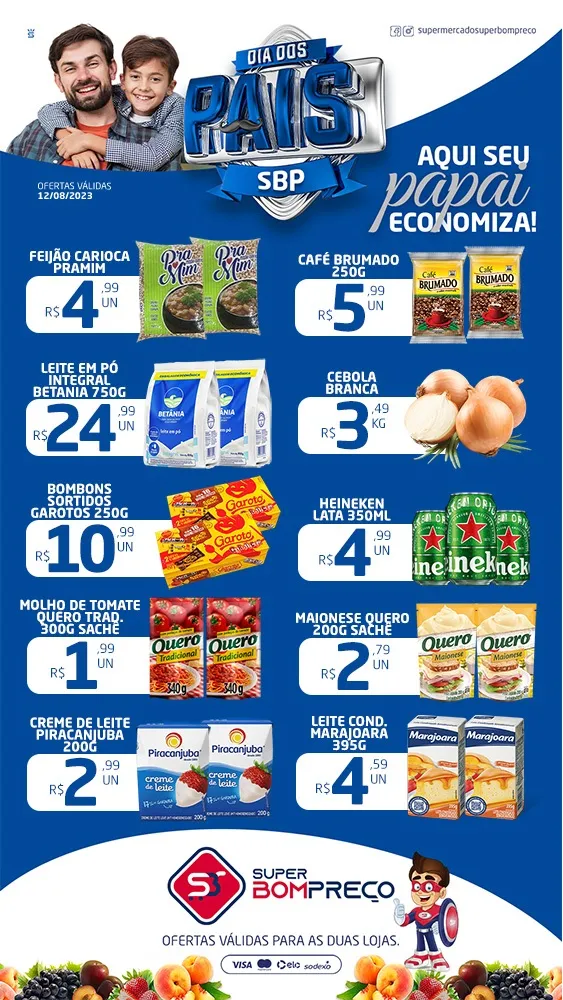 Confira as promoções no Supermercado Super Bom Preço em Brumado