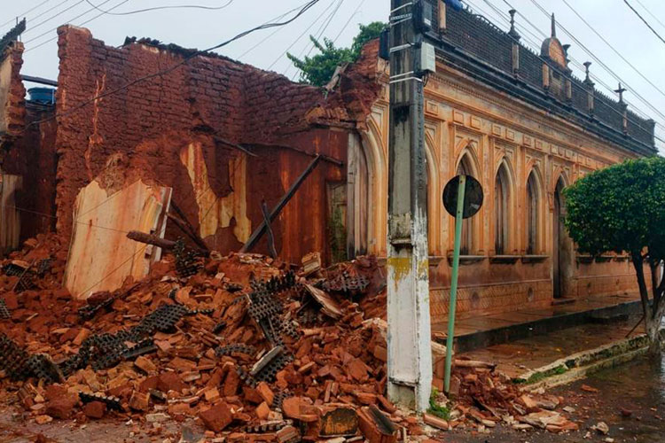 Casarão dos Alcântara será demolido em Livramento de Nossa Senhora