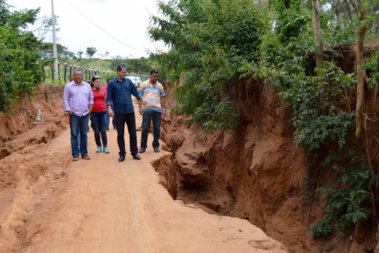 Caetité: Prefeitura realiza obras de contenção e drenagem na Comunidade de Forquilha