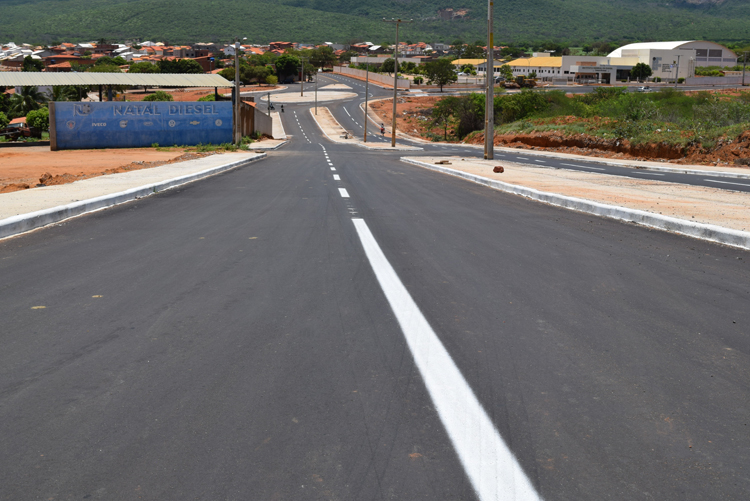 Acesso ao Ifba de Brumado recebe demarcação de sinalização horizontal