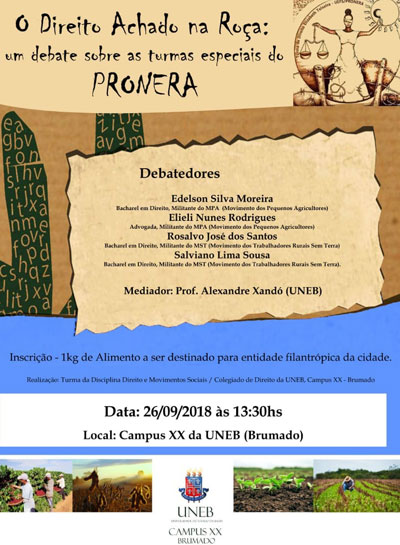 Brumado: Alunos da Uneb promovem mesa redonda no próximo dia 26