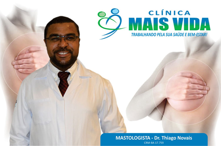 Clinica Mais Vida alerta para a importância  da consulta com o mastologista