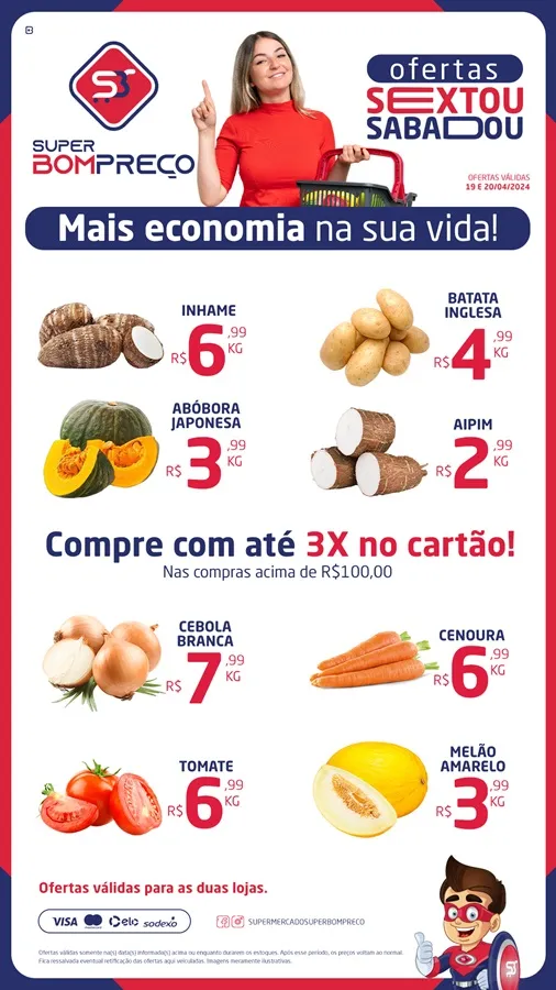 Confira as promoções no Supermercado Super Bom Preço em Brumado