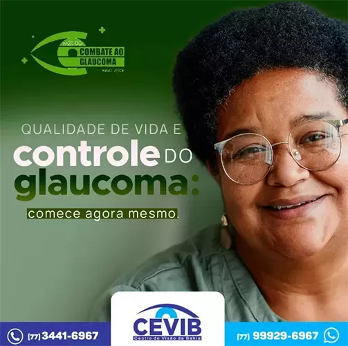 Cevib: Maio Verde reforça conscientização para cuidar da sua saúde ocular