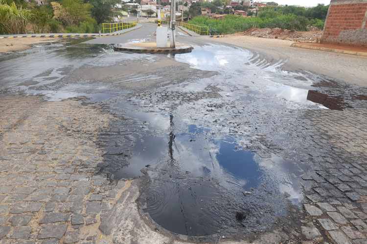 Brumado: Embasa aponta mau uso do sistema de esgotamento sanitário na região do Bairro São Jorge