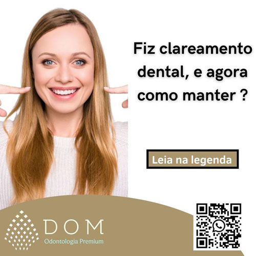 Mantenha o clareamento dental em dia com a Dom Odontologia Premium em Brumado