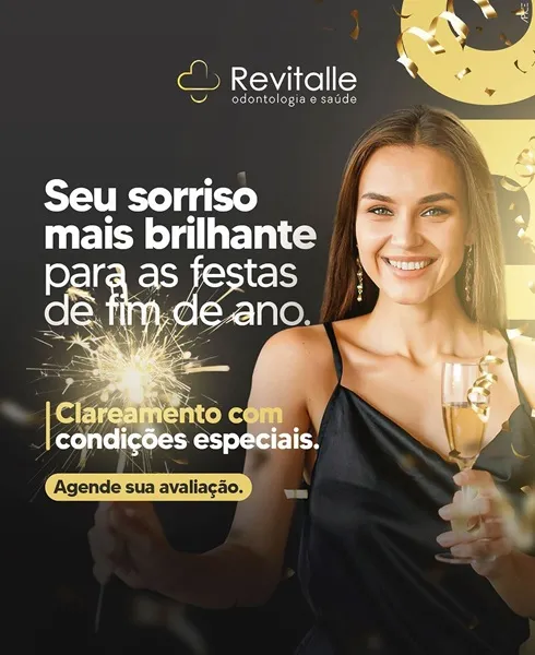 Revitalle oferece condições especiais para tratamento de clareamento dental